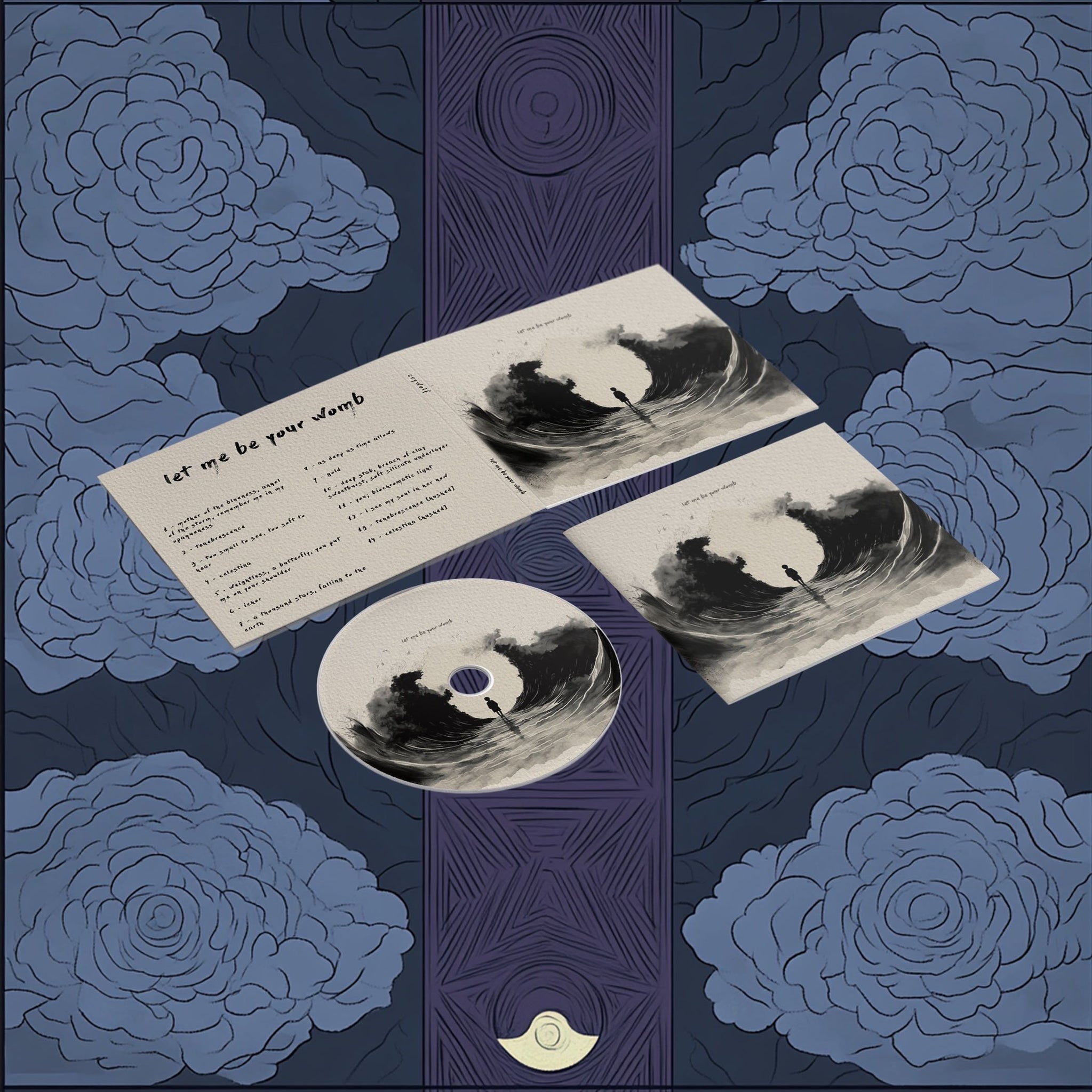 LET ME BE YOUR WOMB CD (Signed)